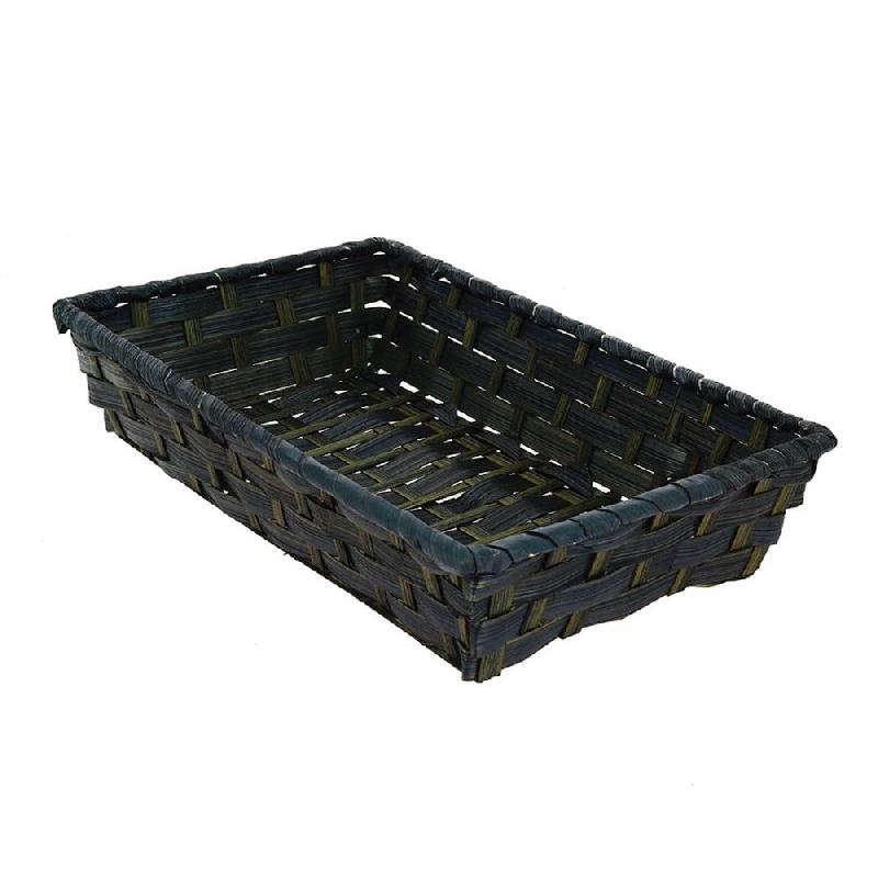 Corbeille bambou tressé rectangle 
