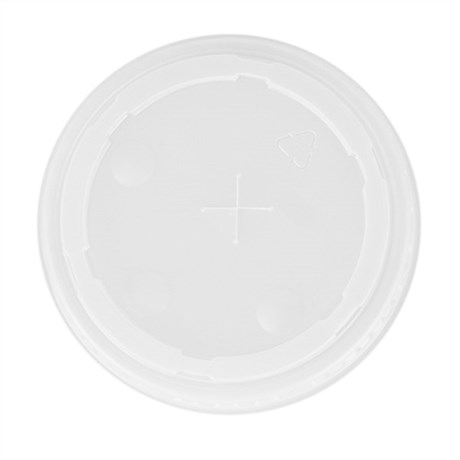 COUVERCLE POUR GOBELETS RÉF 153.64/63/87/88 D.9.2 CM PS TRANSLUCIDE (VENDU PAR 1000)