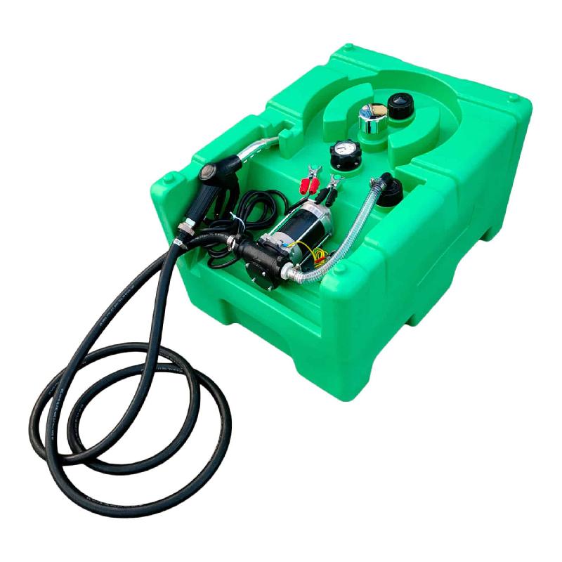 Cuve mobile compacte 125 litres - Essence - Déstockage - Pompe 12V ATEX 57 L/min_0