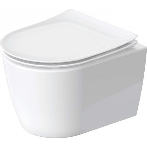 CUVETTE WC SUSPENDUE COMPACTE 480 MM - SANS BRIDE - SOLEIL BY STARCK DURAVIT