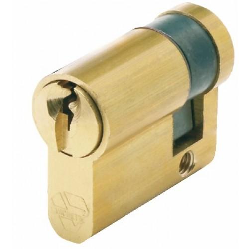 DEMI CYLINDRE - 40 X 10 MM - V5 5101 - VARIURE UA 1001 - LAITON POLI VACHETTE