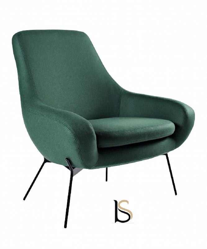 Fauteuil NOOMI String - Softline - Feld Bleu clair_0