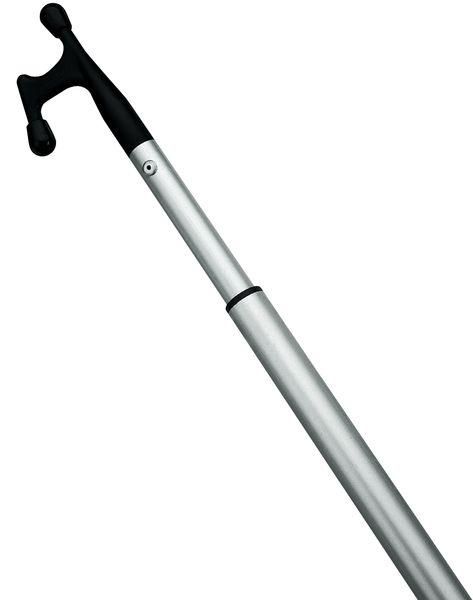 GAFFE TÉLÉSCOPIQUE EN ALUMINIUM AVEC CLIP DE FIXATION