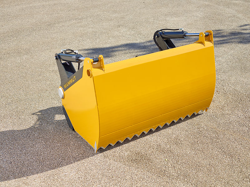 Godet désileur SC 170H Mammut Maschinenbau - type H pour grandes hauteurs de bloc et tracteurs > 100 CV_0
