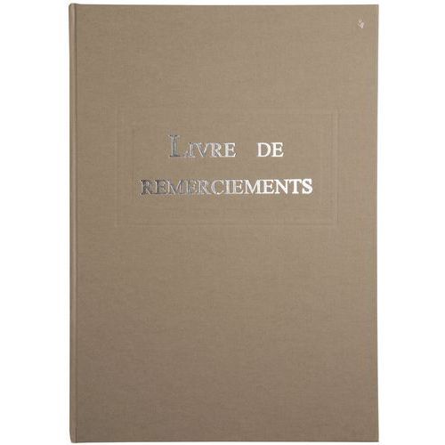 LIVRE DE REMERCIEMENT DE 96 PAGES EN KRAFT - LE DAUPHIN