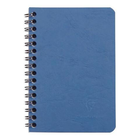 LOT DE 5 - CAHIER RELIURE INTÉGRALE AGE BAG 9X14 100 PAGES LIGNÉ - BLEU