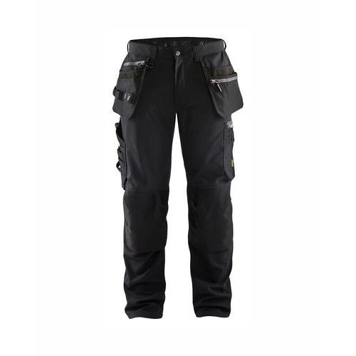 PANTALON DE TRAVAIL ARTISAN SOFTSHELL NOIR D84 - BLAKLADER
