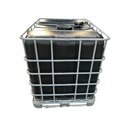 PLAST'UP ROTOMOULAGE Cuve de stockage 1000l ibc neuve grillage opaque noire bouchon diamètre 22 cm - GRIS - gris 0727156537234_0