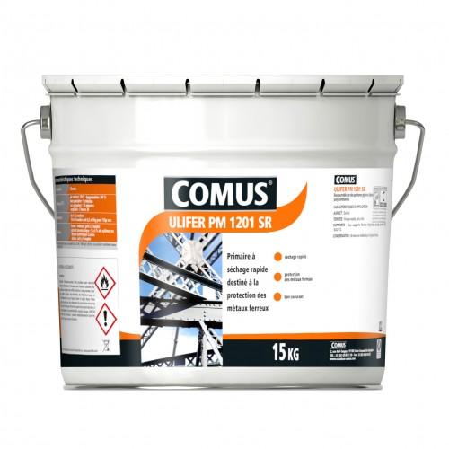 PRIMAIRE POUR MÉTAUX FERREUX NOIR - 4 KG - ULIFER PM 1201 SR COMUS
