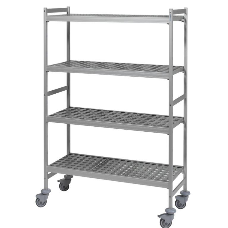 Rayonnage mobile clayettes polymère 6611 Fermostock L 1077 mm - 4, 360_0