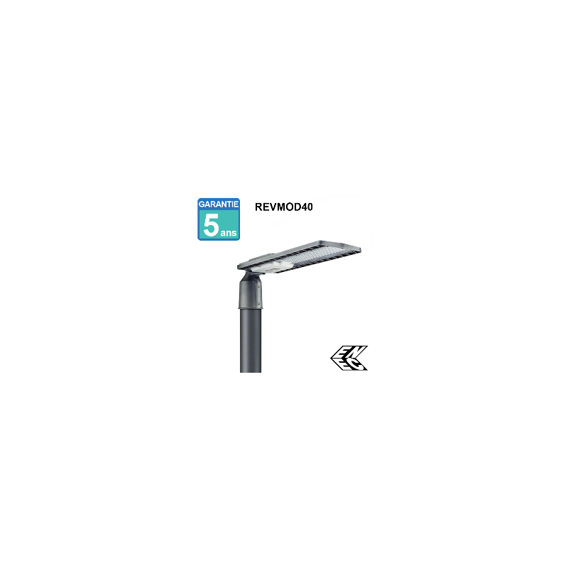 Réverbère LED 40W à angle variable ENEC5 - Référence REVMOD40 - IP65 - 5600 lumens_0