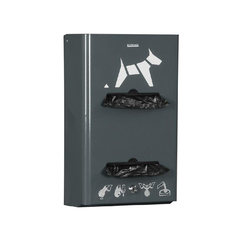ROSSIGNOL DISTRIBUTEUR HYGECA - 2 ROULEAUX - ANTHRACITE MAT