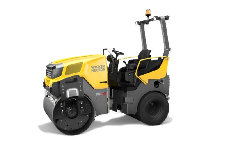 Rouleau tandem et combiné Wacker Neuson RD45 - 37,4 kW - Poids opérationnel jusqu'à 4435 kg_0