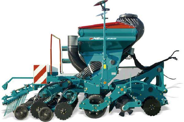 Semoir combiné Xeos Pro Cultiline XR - Campa - Boîtier 3 ans - Déflecteurs rallongés - Référence SELXEOP_0