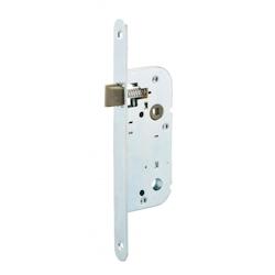Serrure encastrable pour porte intérieure, blanche, bouts ronds - SERRUPRIX - blanc 3150269240109_0