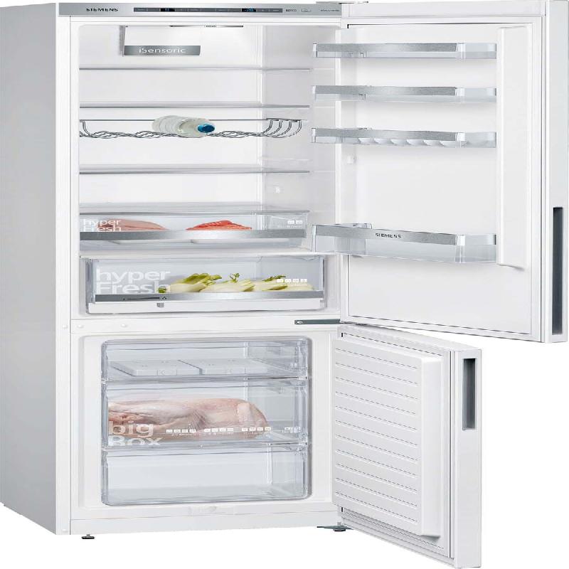 SIEMENS réfrigérateur combiné 60cm 337l brassé blanc kg39eawca - blanc KG39EAWCA_0