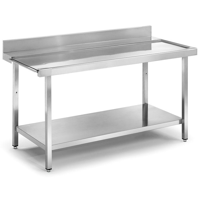 Tables inox murales d'entrée-sortie pour lave-vaisselle P 750 - 1600_0