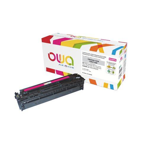 TONERS ARMOR OWA COMPATIBLES HP 125A COULEURS SÉPARÉES POUR IMPRIMANTE LASER - ARMOR