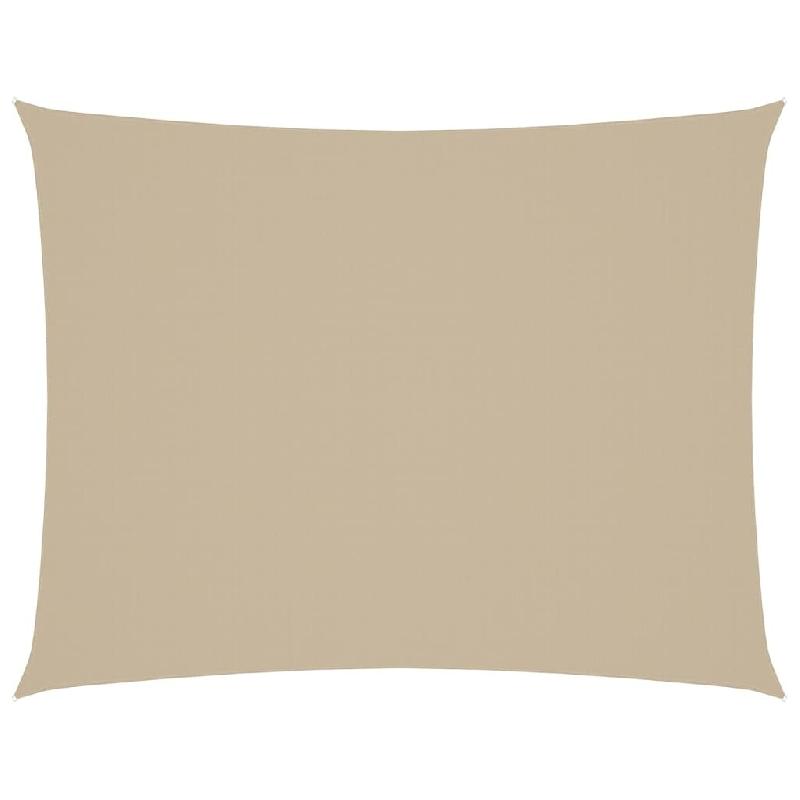 VidaXL Voile de parasol tissu oxford rectangulaire 3x4,5 m beige Modèle Terrasse Kappa Prime - beige 135156_0