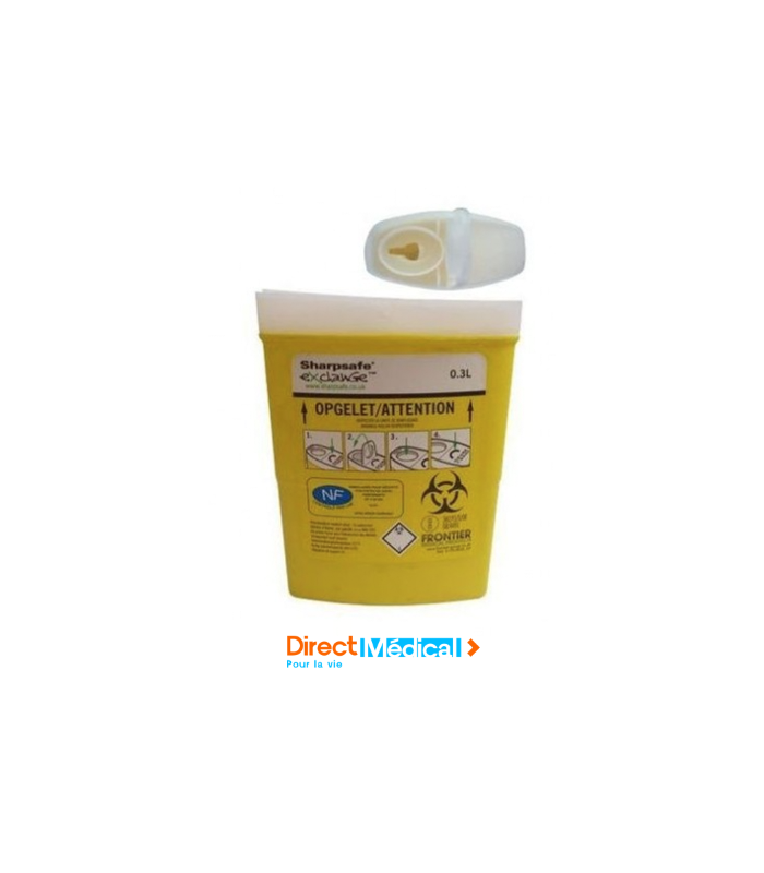 Conteneur/collecteur dasri sharpsafe 0.45l - conteneur dasri_0