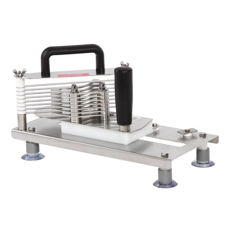 Coupe-tomate - Tellier - Ustensile professionnel en acier inoxydable avec tranches de 5mm_0