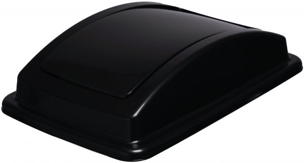 Couvercle basculant pour bac de tri 40L - 3 coloris (noir, bleu, jaune) - Polypropylène 70% recyclé pour version noire_0