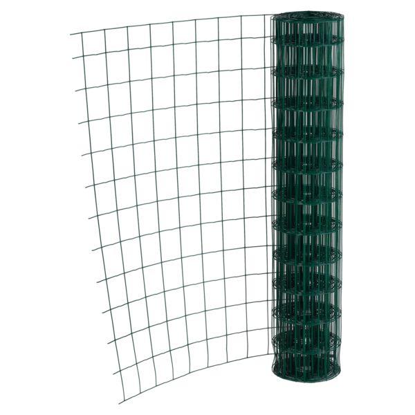 CLÔTURE DIRICKX AXIAL RÉSIDENCE VERT LONGUEUR 25 M HAUTEUR 1M MAILLE 101.6 X 76.20 MM