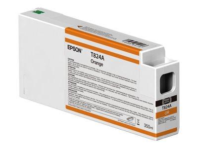 EPSON T824A - ORANGE - ORIGINAL - CARTOUCHE D'ENCRE