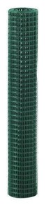 Grillage plastifié pour volière MONCASTER - maille 25x25 - fil nu 0,9/fil fini 1,4mm - hauteur 50cm - rouleau 2,5m_0