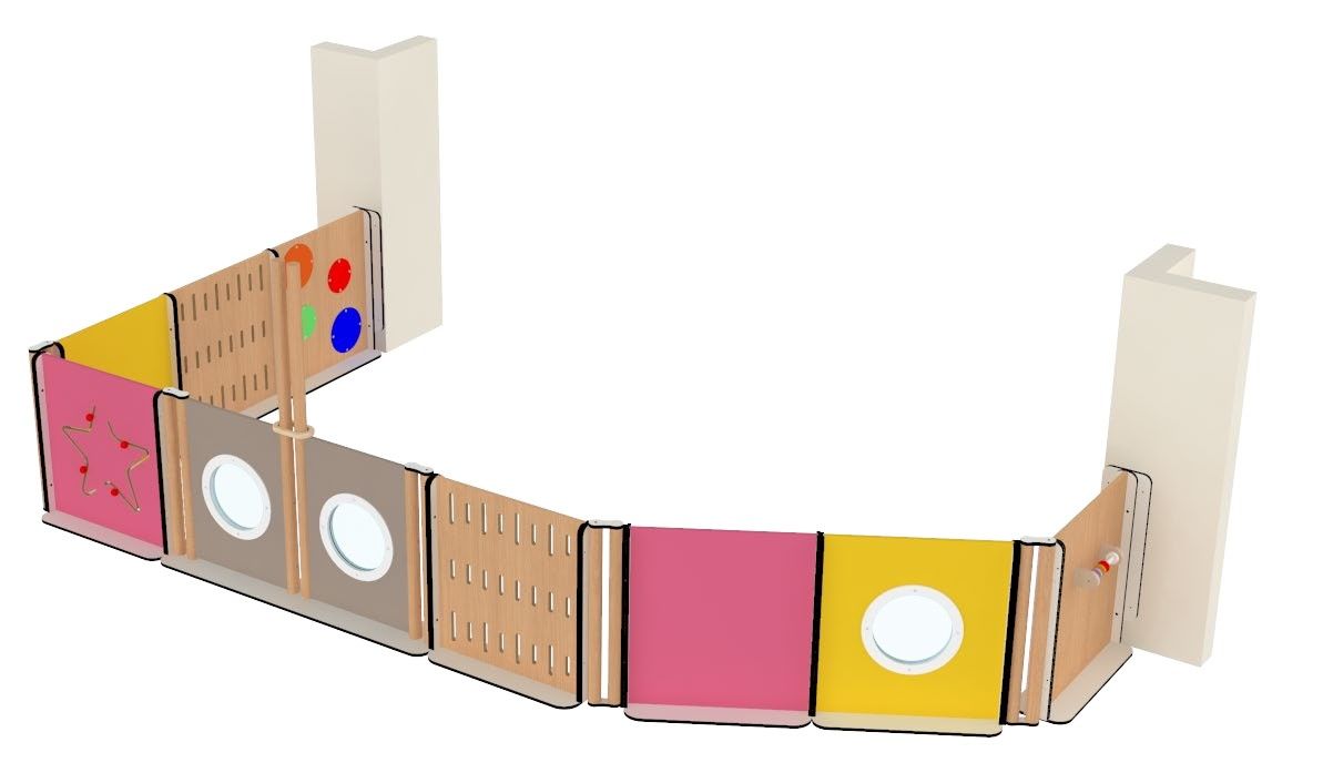 Implantation en multiforme - Parcs pour enfants - Barrières et portillons sur mesure_0