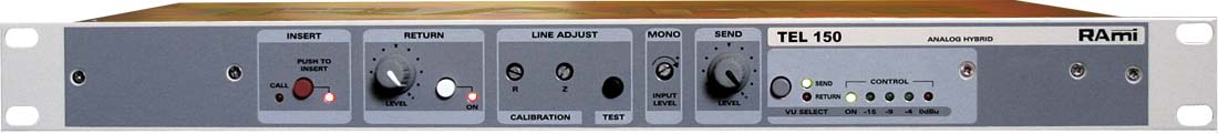 Insert téléphone symétrique avec transformateur - TEL300 et TEL300S_0