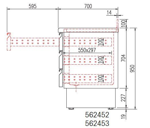 Kit de 3 tiroirs 3x100 - pour mfc et mfpp - 562452_0