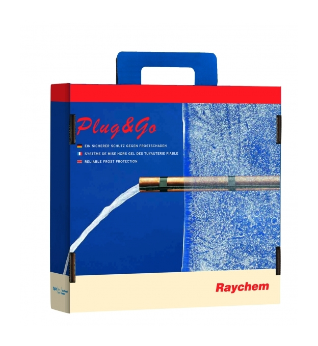 RAYCHEM - KIT RUBAN CHAUFFANT MISE HORS GEL CANALISATIONS PRÉCONNECTÉ - 25M