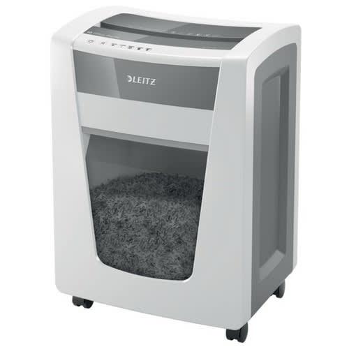 Leitz destructeur de documents iq office pro p-5, coupe micro, 2x15mm, 15 feuilles, 30 litres, 80050000_0