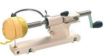 Pêle-pomme professionnel - Fonte d'aluminium - Lames en acier inoxydable trempé - Réglage d'épaisseur_0
