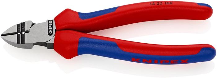 Pince à dénuder diagonale - 160 mm - Dénudage 1,5/2,5 mm² - Poli - Gaines multicomposant - KNIPEX_0
