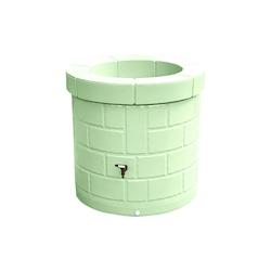 PLAST'UP ROTOMOULAGE Puits récupérateur d'eau de pluie 340l - VERTAMANDE - vert 0637962081404_0