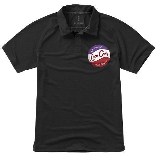 Polo Cool Fit manches courtes pour homme Ottawa - maille piquée 100% polyester - finition respirante Cool Fit 220 g/m²_0