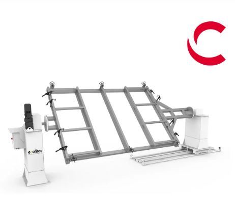Positionneur double colonne d'une capacité de 1 à 5 T - Rotation à 360° - EFPDC1X_0