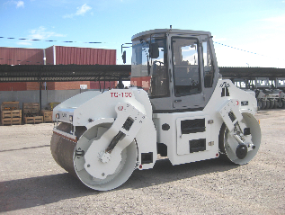 Rouleau compacteur double billes vibrant d?Occasion tc-100 (2006)_0