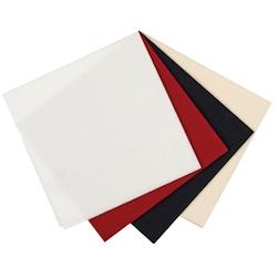 SOLIA Serviette noire voie sèche AIRLAID 55g/m² 400x400 mm - par 700 pièces - noir papier 10133_0