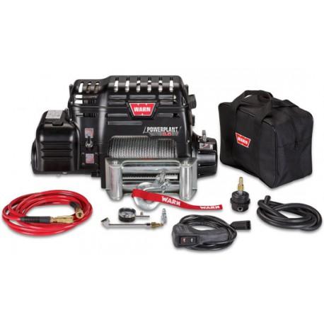 Treuil Warn Powerplant HP 9.5 - 4300 kg - 12 Voltes - Compresseur intégré - Câble acier 38m X 8mm_0