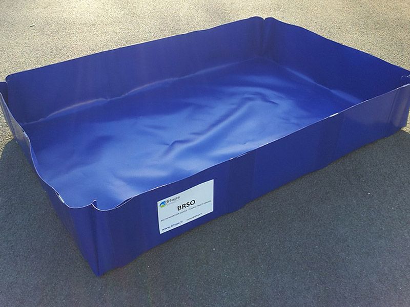 Bac de rétention occasionnel pliable pvc - 250 litres_0