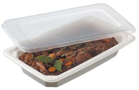 BARQUETTE REPAS SOLIA THERMOSCELLABLE GN1/4 1100 ML (VENDU PAR 320)