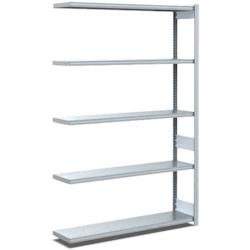 BITO Rayonnages à tablettes, type EL - charge par tablette 100 kg L1008 mm x P324 mm x H2000 mm finition galvanisée - acier 4250692956208_0