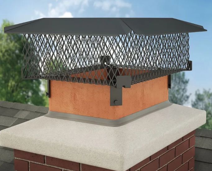 Accessoire de cheminée prêt à installer