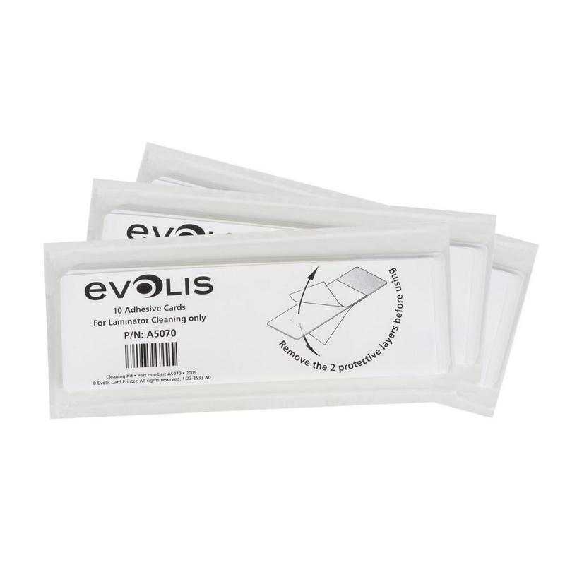 Cartes de nettoyage EVOLIS module lamination_0