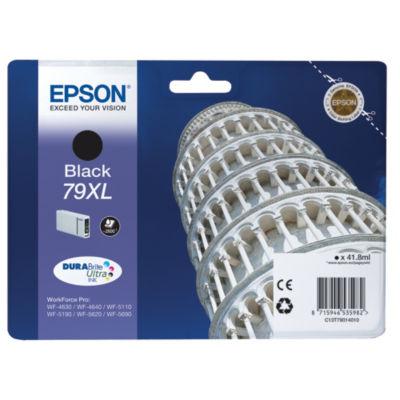 Cartouche d'encre Epson 79XL « Tour de pise » noire pour imprimantes jet d'encre_0