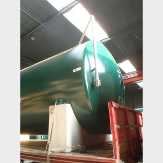 Cuve neuve (engrais liquide) - revêtement époxy intérieur - vanne à boule inox 2 pouces - 30 000 L_0