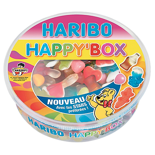 FRIANDISES HARIBO HARIBO HAPPY'BOX